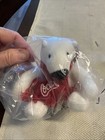 Coca-cola Coke Polar Bear Plush New In Bag  2016  Red Scarf