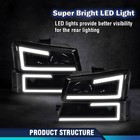 Led Drl Headlight Assembly Compatible With Chevy Silverado 1500 2500 3500 Hd