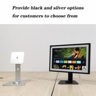 Silverecho Show 15   Echo Show 21 Stand Swivel   Tilt Adjustable Aluminum Bas   