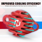 Nicecnc Rear Brake Caliper Plate Cover For Honda Trx450er Trx450r 2006-2014 Red