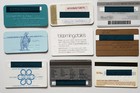 1980 s Department Store Expired Credit Card Lot  9  Neiman Marcus Bloomingdales