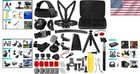 50-in-1 Action Camera Accessory Kit For Gopro   Insta360 - Ultimate Outdoor Gear
