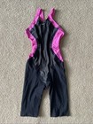 Nike Girls Size 10 Size 26 Black One Piece Pull On Unitard Swim Suit