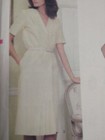 Wrap Dress V Neck Loose 12 Vogue 7971 Sewing Pattern Uc Vtg 80s Wrap Sleeveless