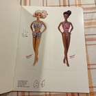 Vtg 90s Barbie Paper Dolls Teresa Ken Steven Golden Book  2018 Uncut C1994