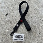 Vintage Oakley Software Skull Lanyard Y2k Clasp Black Red Tag 17-18    Nwt Sealed
