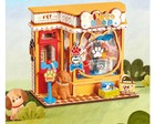 Robotime Rolife Mini Store Pawfect Pet Shop Diy Miniature 3d Wooden Model Kit