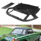 Convertible Black Soft Top Fits 1971 1972-1980 Mg Mgb W  3pcs Plastic Windows