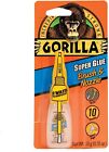 Gorilla Super Glue With Brush   Nozzle Applicator  10 Gram  Clear