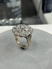 Custom 18k Two Tone Diamond Rings