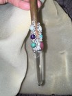 Crystal Magic Wand  Pyramid Glass   Rock  Wiccan Cloth - Witchcraft  Lot 4