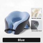 Memory Foam U Shaped Travel Pillow Neck Support Head Rest Car Plane Soft Cushion