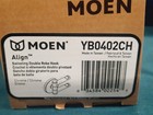 Moen Yb0402ch Align Modern Double Swivel Robe Hook  Chrome  read 
