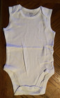 Amazon Essentials Set Of 6 Baby Sleeveless Bodysuits 12mths All White 100  Cotto