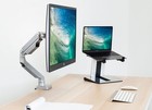 Mount-it  Single Monitor Arm Mount   Desk Stand   Full Motion Height Adjustab   