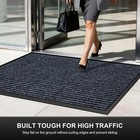 Commercial Floor Mat Non-slip Waterproof  29 x17  Front Door Mat For High Tra   
