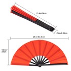 2pcs Folding Fan Hand Folding Fans Chinese Tai Chi Folding Fan For Performance