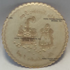 The Hurrier I Go  The Behinder I Get  Pennsylvania Dutch  Amish Vintage Patch