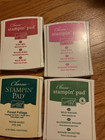 Lot Of 4 Stampin  Up Classic Stampin    Ink Pads  Sealed Reference 35