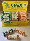Vintage 1940s Advertising Chex Chlorophyll Breath Candy   Display Nib Dead Stock