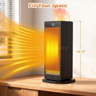 1500w Portable Electric Space Heater Garage Forced Hot Air Fan For Office Home