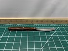 Cutco No  59 Non-serrated Table Steak Knife Dark Brown Handle Vintage