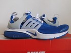 Nike Air Presto Qs Island Blue-white-black Sz Xs Mens Sz 8-9 Rare   789870-413 