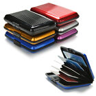 Waterproof Business Id Credit Card Wallet Holder Aluminum Metal Pocket Case Box
