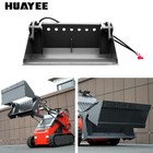 Free Shipping 4-in-1 Multi-purpose Bucket For Mini Skid Steer Loader Attachments