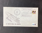 Dick Scobee  francis R   Nasa Signed Space Shuttle Roll-out Postal Cover Jsa  