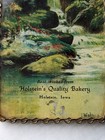 Early 1900s Chain Frame Advertising Holstein s Quality Bakery Holstein Iowa