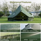 Bell Tent With Stove Jack 13 1 16 4ft 4 Season Yurt Tent