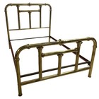 Vintage Brass Tone Full Bed Frame