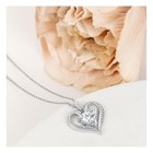Protective Amulet Of Swan Fidelity In Love With Moissanite Pendant Necklace F   