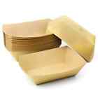 2lb Kraft Paper Food Trays Disposable Food Serving Tray