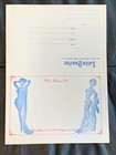 1950s Latin Quarter Night Club Program Postcard Topless Showgirls Original Ex