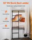 Rv Bunk Ladder 55 Inch  Heavy Duty Bunk Bed Ladder With 4 Hook  Wide Foot Ste   