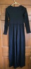 Oqq Wide Leg Pants Jumpsuit  One Piece  Long Sleeve  Black Size Sm  New In Bag