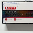    delta Porter 18 Inch Triple Towel Hook  Bathroom 78436-orb Oil Rubbed Bronze