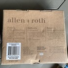 Allen   Roth Oil-rubbed Bronze Metal Curtain Rod Finials 1in Screw-on 2-pack
