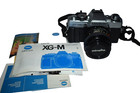 Vintage Minolta Xg-m 35mm Slr Film Camera Lot Lens Traveling Bag Untested