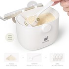 Baby Formula Dispenser Portable Container With Scoop And Handle 2pack 500ml