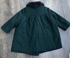 Vintage Cute Togs Toddler Wool Pea Coat Size 2t 3t Peacoat Hunter Green Jacket