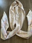 Vintage Light Paisley Silk Scarf