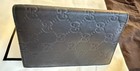 Gucci Leather Passport Holder     Black Calfskin     Authentic     Excellent Condition
