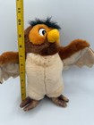 Walt Disney World Owl Plush Stuffed Toy Winnie The Pooh 10  Brown Plastic Eyes