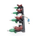 08 09 2008 2009 Suzuki Gsxr 600 750 Secondary Fuel Injectors Rail Airbox Feed D9