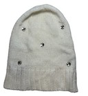 Victoria s Secret Ivory Rhinestone Beanie   Infinity Scarf Set Osfm Winter