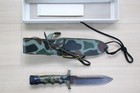 Gutmann Explorer Camo Survival Knife     Seki Japan Kinryu 1980s Boxed  I24