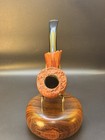 Vintage Bruyere Garantie Straight Grain Freehand Tobacco Pipe